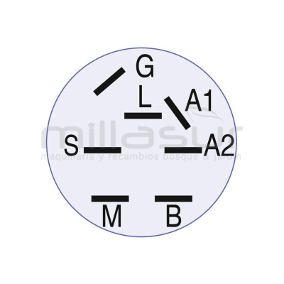 LLAVE CONTACTO PARA TRACTORES HUSQV.-AYP-PARTNER-MCCULLOCH - motoscamaralweb.com