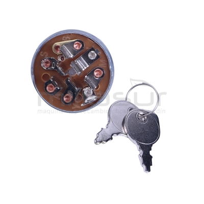 LLAVE CONTACTO ARRANQUE TRACTORES 7 POLOS/3 POS. - motoscamaralweb.com