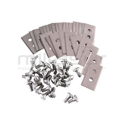 JUEGO CUCHILLAS DOBLE CARA ADAPTABLE A HUSQVARNA AUTOMOWER (30 UDS) - motoscamaralweb.com