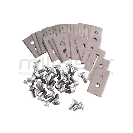 JUEGO CUCHILLAS DOBLE CARA ADAPTABLE A HUSQVARNA AUTOMOWER (30 UDS) - motoscamaralweb.com