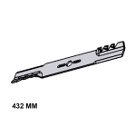 CUCHILLA UNIV 432MM MULCHING PLANA - ARANDELAS REDUCTORAS - motoscamaralweb.com