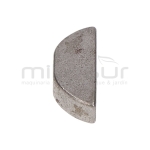 CHAVETA EJE CUCHILLAS CASTEL GARDEN TC102. TC122 - motoscamaralweb.com