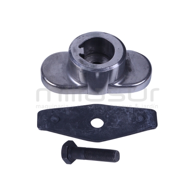 SOPORTE CUCHILLAS C/ ARANDELA Y TORNILLO MTD 30X25X10X64 - motoscamaralweb.com