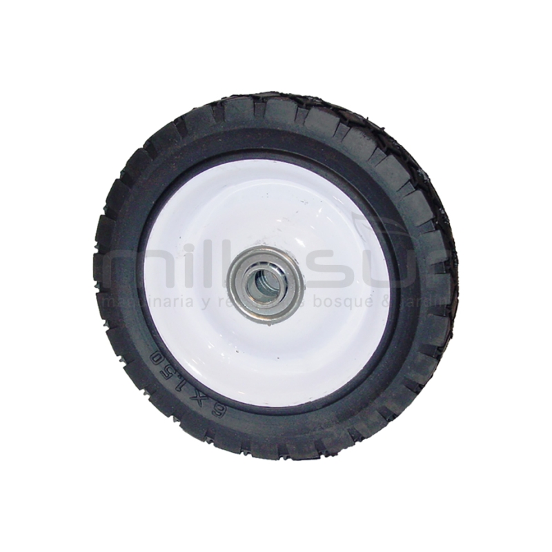 RUEDA GOMA LLANTA MET. COJINETE (175x35mm. 12.7) - motoscamaralweb.com