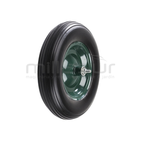 RUEDA CARRETILLA CON LLANTA 4.80/4.00-8 - rodamiento 2.50x8 - ANTIPINCHAZOS - motoscamaralweb.com