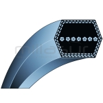 CORREA AA108 CORTE 12.7x2743 ADAPTABLE A HUSQVARNA CT131. CT141. CT151. CTH140 TWIN. CTH141 - motoscamaralweb.com