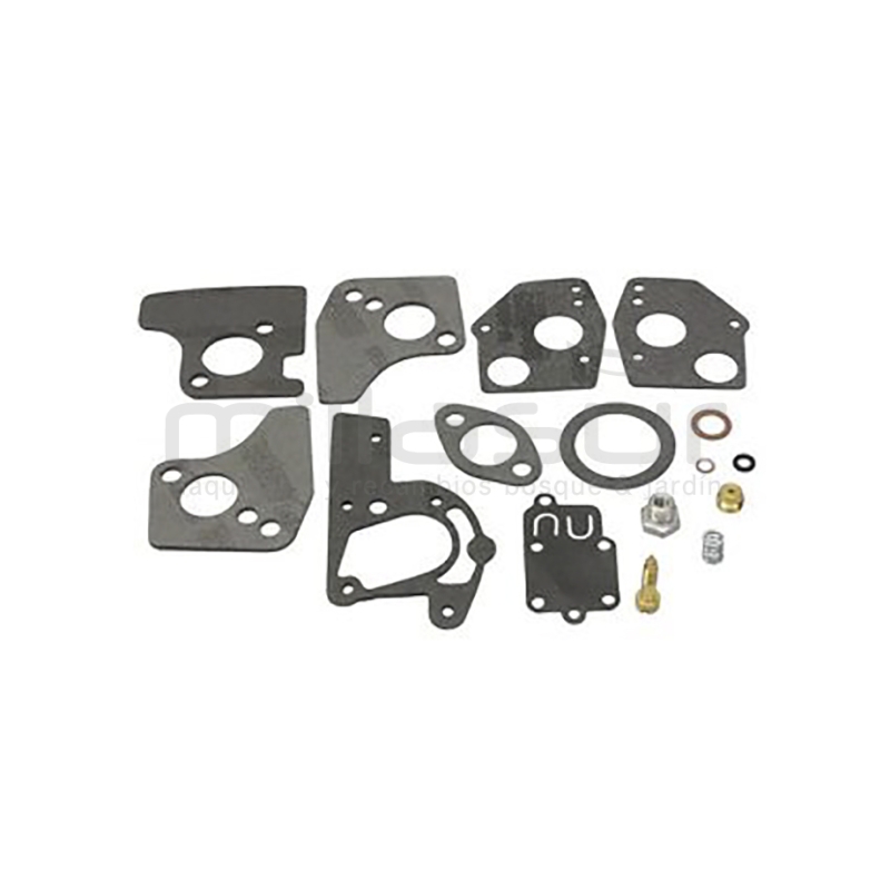 KIT REPARACIÓN CARBURADOR CORTACÉSPED ADAPTABLE A BRIGGS &amp; STRATTON 3.5 - 5 HP HORZONTAL - motoscamaralweb.com