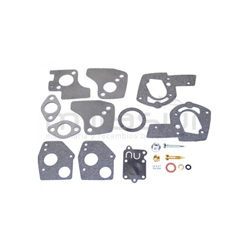 KIT REPARACIÓN COMPLETO CARBURADOR ADAPTABLE A BIGGS &amp; STRATTON 5 HP VERTICAL - motoscamaralweb.com