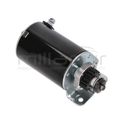 MOTOR ARRANQUE ELECTRICO B&amp;S - CAJA 92mm. PIÑON PLASTICO. 16 DIENTES - motoscamaralweb.com