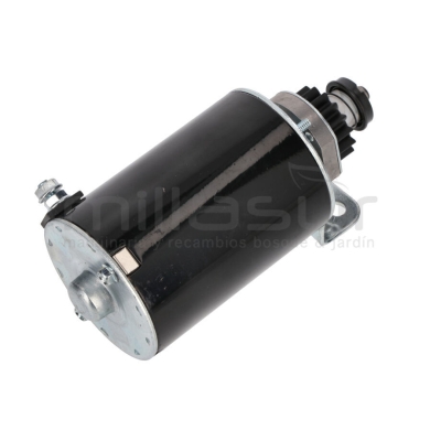 MOTOR ARRANQUE ELECTRICO B&amp;S - CAJA 92mm. PIÑON PLASTICO. 16 DIENTES - motoscamaralweb.com