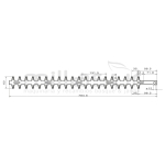 PEINE CORTASETOS EXTERIOR 784MM ADAPTABLE A EFCO TS330. TS355 ... - motoscamaralweb.com