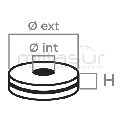 POLEA TENSORA HUSQV. /AYP - motoscamaralweb.com