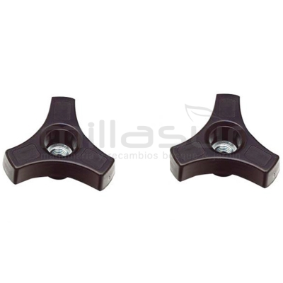 JUEGO DE 2 TUERCAS DE PALANCA M8 UNIVERSAL - motoscamaralweb.com