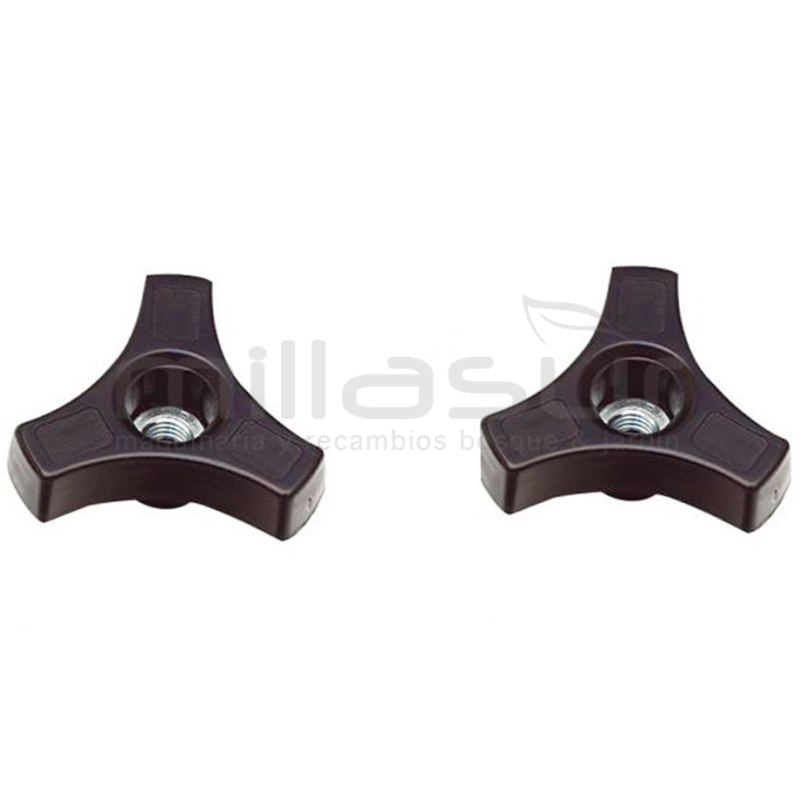 JUEGO DE 2 TUERCAS DE PALANCA M8 UNIVERSAL - motoscamaralweb.com