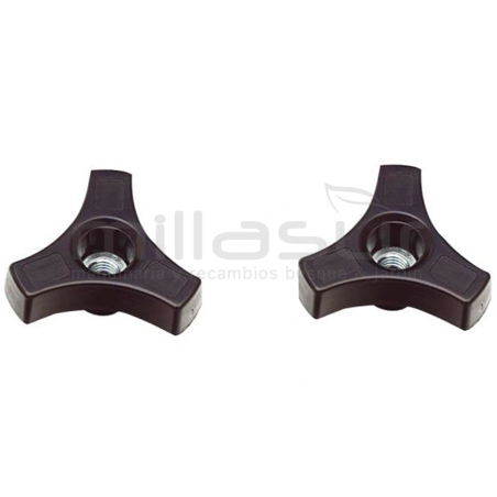 JUEGO DE 2 TUERCAS DE PALANCA M8 UNIVERSAL - motoscamaralweb.com