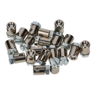 BOLSA DE 20 TERMINALES CABLE M4x7 mm - motoscamaralweb.com