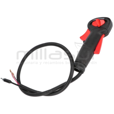 MANDO ACELERADOR COMPLETO STIHL FS120. FS450. FS480 (22mm) - motoscamaralweb.com