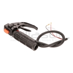 MANDO ACELERADOR UNIVERSAL PARA MANILLAR DE 26mm (350mm CABLE - Ø22mm ROSCA) - AH52 - motoscamaralweb.com