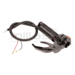 MANDO ACELERADOR UNIVERSAL PARA MANILLAR DE 26mm (350mm CABLE - Ø22mm ROSCA) - AH52 - motoscamaralweb.com