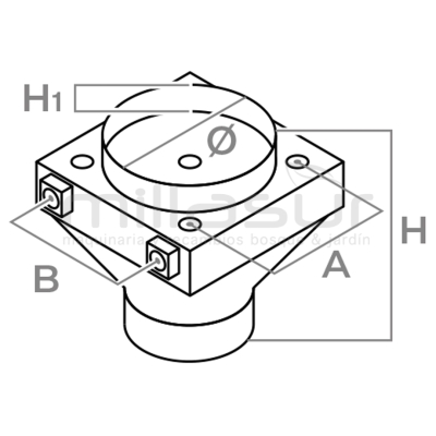 CAMPANA EMBRAGUE COMPLETA PARA BARRA 28 mm. D43C D45K - motoscamaralweb.com