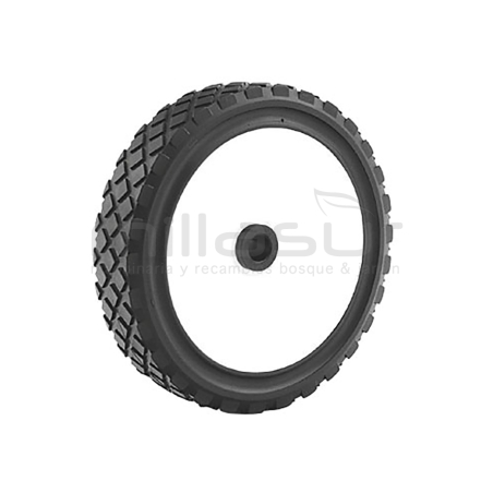 RUEDA CORTACESPED UNIVERSAL PLASTICO - 175 x 36 x 14 mm - motoscamaralweb.com