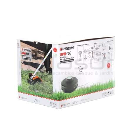 CAJA EXPOSITORA DE 20 CABEZALES TAP-N-GO BOTÓN METÁLICO SPR130 - SIN ADAPTADOR - motoscamaralweb.com