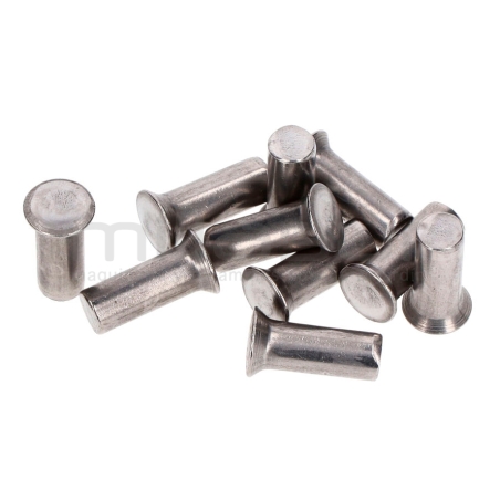 BOLSA DE 10 REMACHES CABEZA AVELLANADA 5x16mm - motoscamaralweb.com