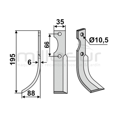 CUCHILLA MOTOAZADA FERRARI - motoscamaralweb.com