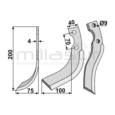 CUCHILLA MOTOAZADA ISEKI - motoscamaralweb.com