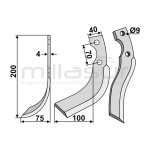 CUCHILLA MOTOAZADA ISEKI - motoscamaralweb.com
