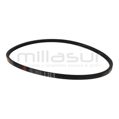 CORREA Z29.5 EJE CUCHILLAS 10x772 (LP) ADAPTABLE A AL-KO 38 VB. 380 VB-S - motoscamaralweb.com