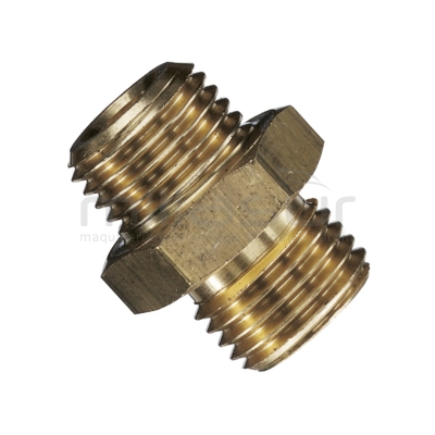 CONECTOR MANGUERA HIDROLIMPIADORA 3/8 MCH / 3/8 MCH - motoscamaralweb.com