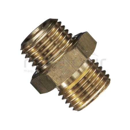 CONECTOR MANGUERA HIDROLIMPIADORA 3/8 MCH / 3/8 MCH - motoscamaralweb.com