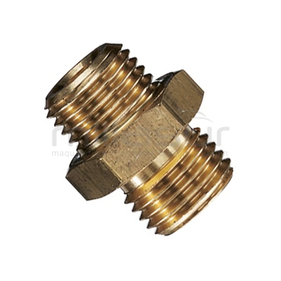 CONECTOR REDUCTOR MANGUERA HIDROLIMPIADORA 1/2 MCH / 3/8 MCH - motoscamaralweb.com