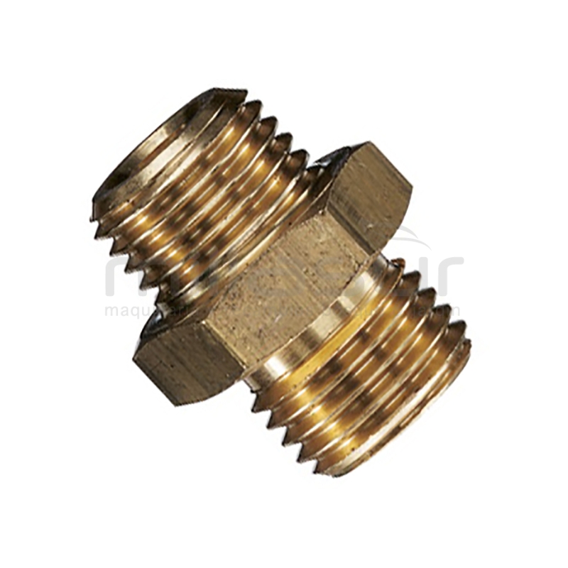 CONECTOR REDUCTOR MANGUERA HIDROLIMPIADORA 1/2 MCH / 3/8 MCH - motoscamaralweb.com