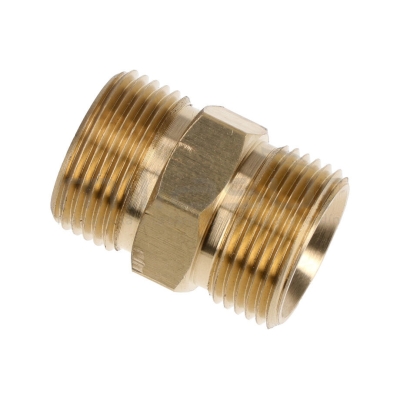 CONECTOR MANGUERA HIDROLIMPIADORA 22MM MACHO - 22MM MACHO - motoscamaralweb.com