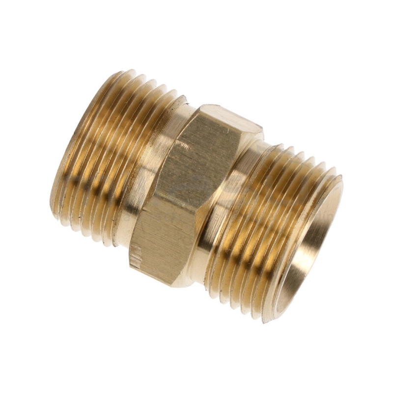 CONECTOR MANGUERA HIDROLIMPIADORA 22MM MACHO - 22MM MACHO - motoscamaralweb.com