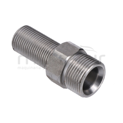 CONECTOR MANGUERA HIDROLIMPIADORA 22MM MACHO - 3/8 MACHO - motoscamaralweb.com