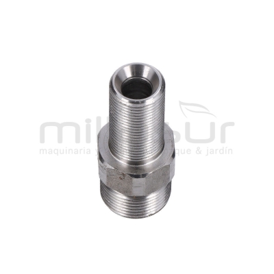 CONECTOR MANGUERA HIDROLIMPIADORA 22MM MACHO - 3/8 MACHO - motoscamaralweb.com