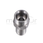 CONECTOR MANGUERA HIDROLIMPIADORA 22MM MACHO - 3/8 MACHO - motoscamaralweb.com