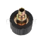 CONECTOR MANGUERA HIDROLIMPIADORA 22MM HEMBRA - 1/4 MACHO RAPIDO - motoscamaralweb.com