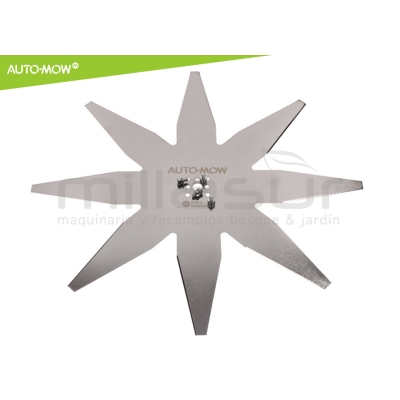 CUCHILLA ROBOT CORTACÉSPED WIPER - AMBROGIO - OUTILS - 35CM - 8 PUNTAS - motoscamaralweb.com