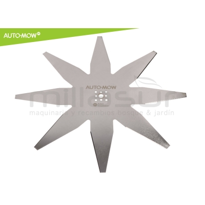 CUCHILLA ROBOT CORTACÉSPED WIPER - AMBROGIO - OUTILS - 35CM - 8 PUNTAS - motoscamaralweb.com