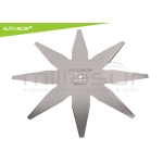 CUCHILLA ROBOT CORTACESPED WIPER - AMBROGIO - OUTILS - 29CM - 8 PUNTAS - motoscamaralweb.com