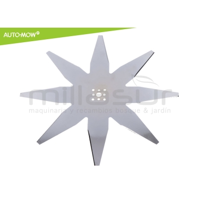 CUCHILLA ROBOT CORTACESPED WIPER - AMBROGIO - OUTILS - 29CM - 8 PUNTAS - motoscamaralweb.com