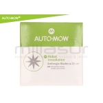 CUCHILLA ROBOT CORTACESPED AMBROGIO L30. L75. L85 - STIGA 125. 127. 223. 225S. 228S. 327 - 8 PUNTAS - motoscamaralweb.com