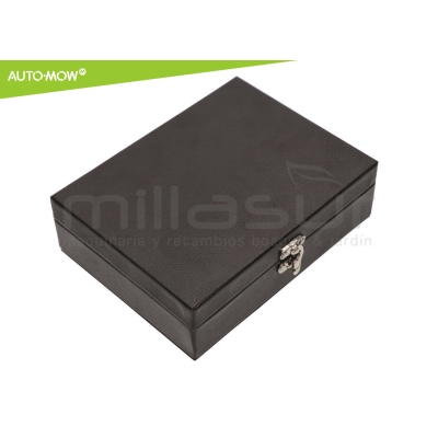 JUEGO 300 CUCHILLAS EXTREMA DURACION 0.75mm C/ TORNILLOS ROBOT CORTAC. HUSQVARNA - motoscamaralweb.com