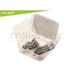 JUEGO 9 CUCHILLAS ALTA RESITENCIA C/ TORNILLOS ROBOT CORTAC. HUSQVARNA - motoscamaralweb.com