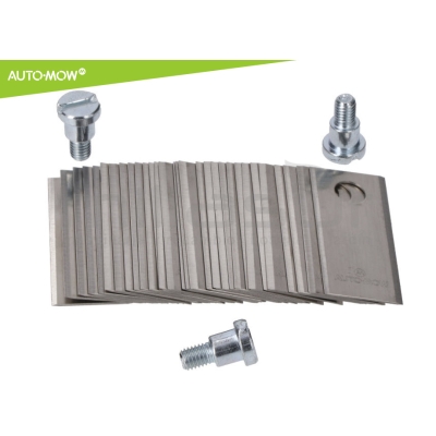 JUEGO 30 CUCHILLAS C/ TORNILLOS ROBOT CORTAC. BIGMOW - ECHO - motoscamaralweb.com