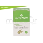 JUEGO 9 CUCHILLAS Y TORNILLOS ROBOT CORTACESPED BOSCH INDEGO - motoscamaralweb.com